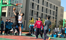 聚力同行，迎“篮”而上 ---南京商业学校财经系